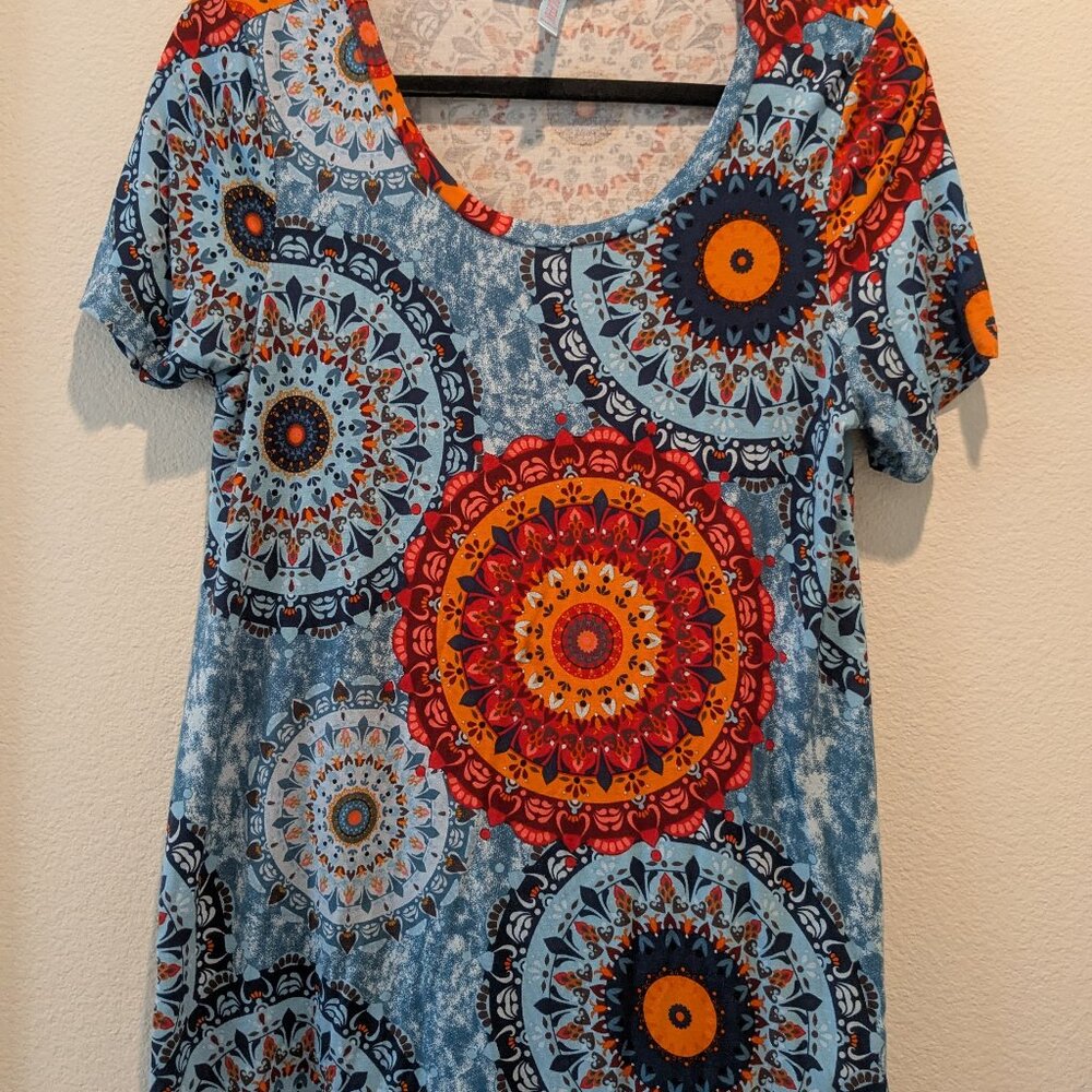 Awuliffan HIgh/Low Short Sleeve Tunic NWOT - Medium